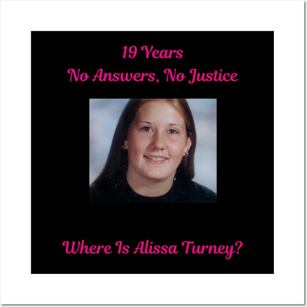 Justice for Alissa Fundraiser Wall Art by Mad Ginger Entertainment 